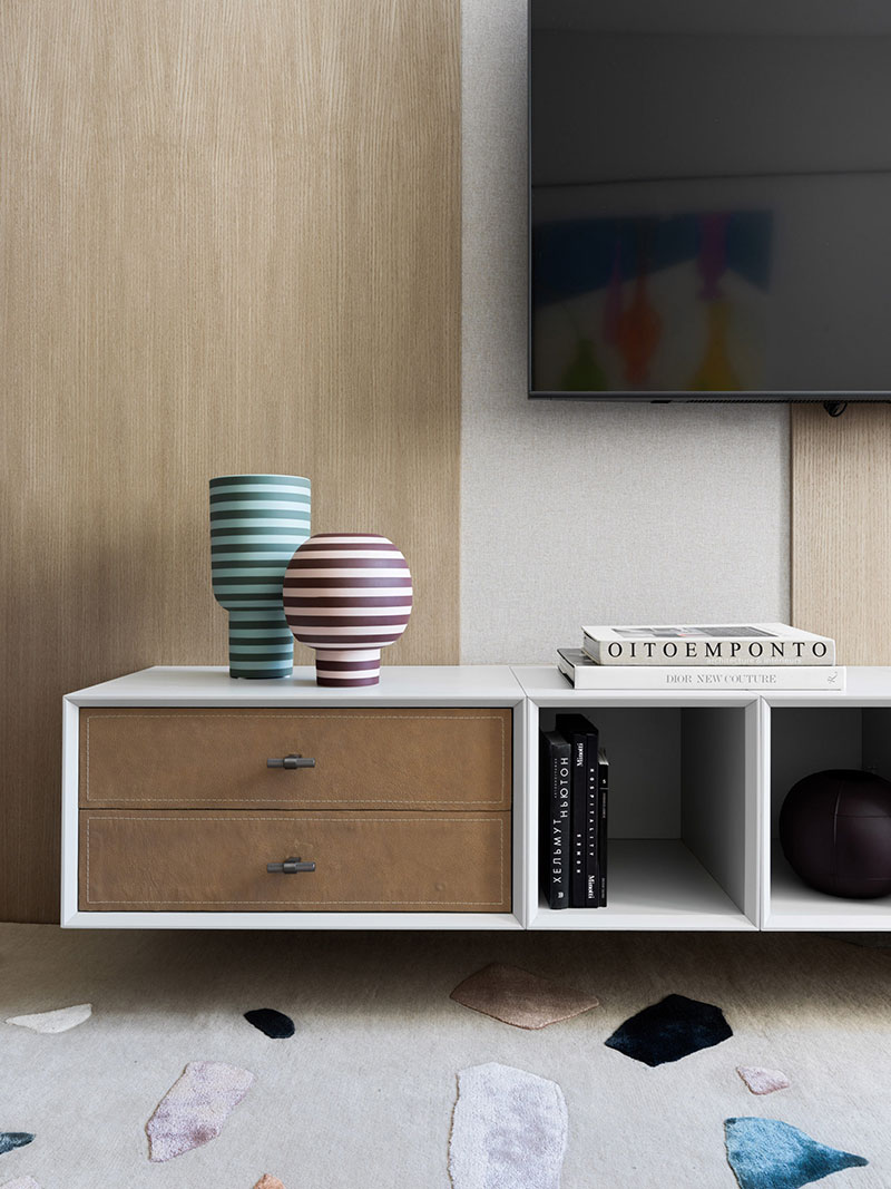 莫斯科 80 平米现代公寓，极简风格与强大储物空间的完美结合-6