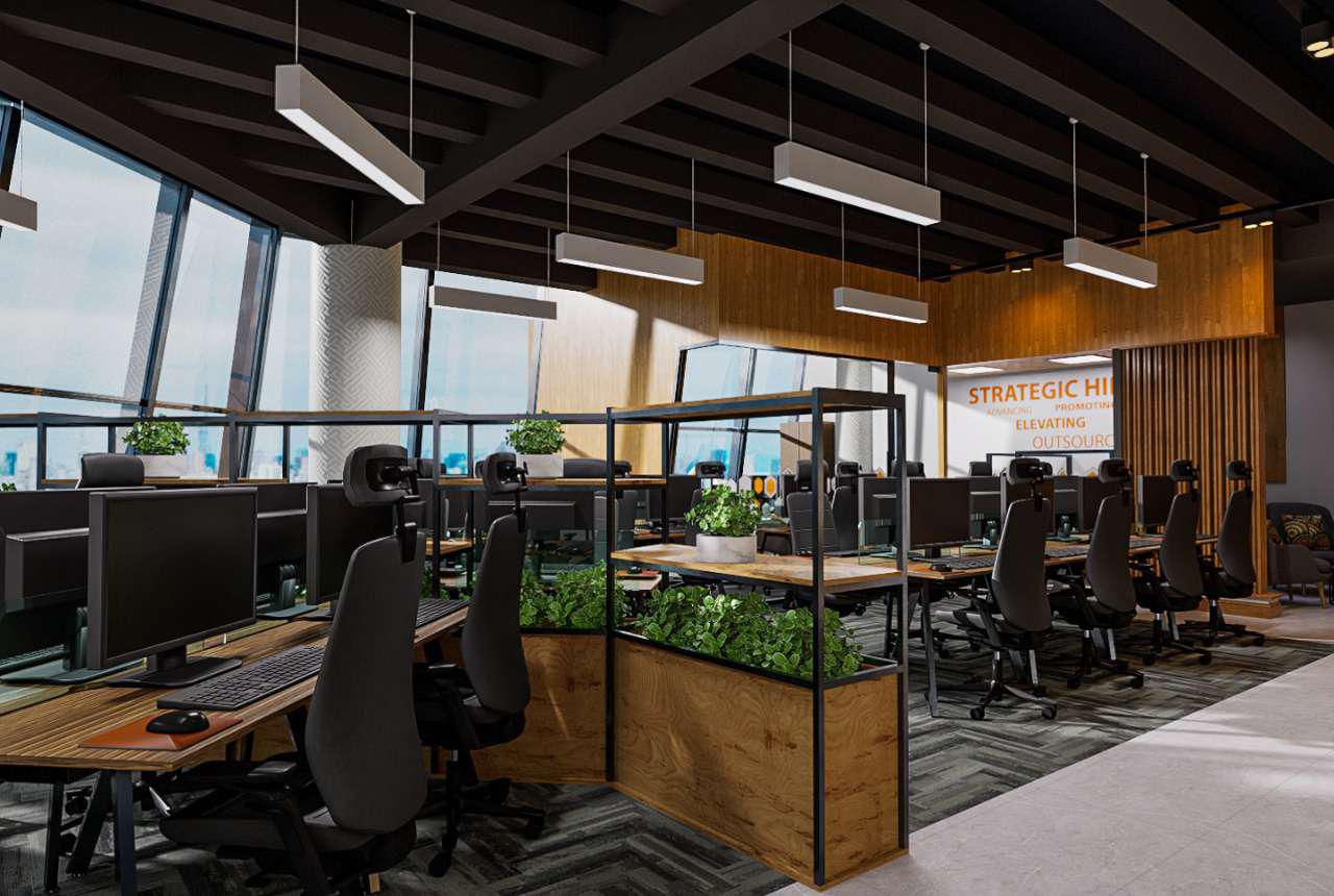 industrial modern office design-1