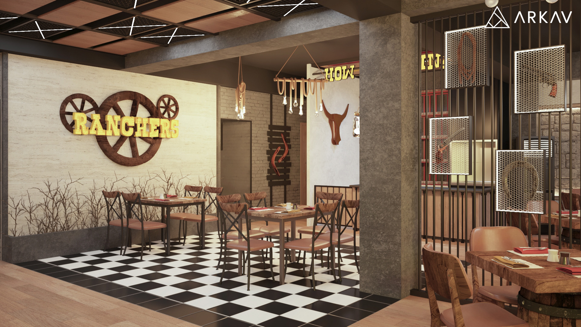 Wild West Theme Fast Food Restaurant - Sialkot Branch-16