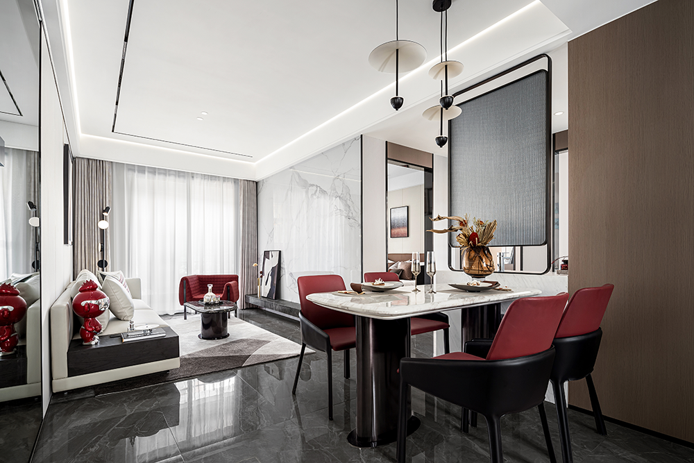 建总誉璟轩样板房丨中国福州丨深圳市曼格空间艺术设计有限公司-42