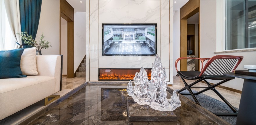 现代中式宅院的居住空间-9