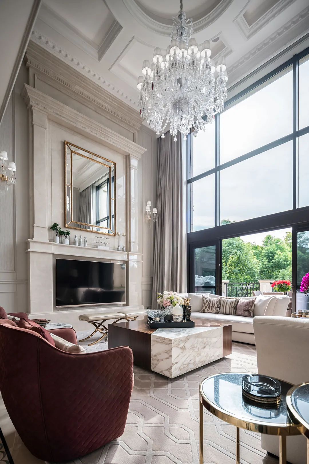 漫山半舍 · 新古典主义的优雅与浪漫丨翡梵设计-26