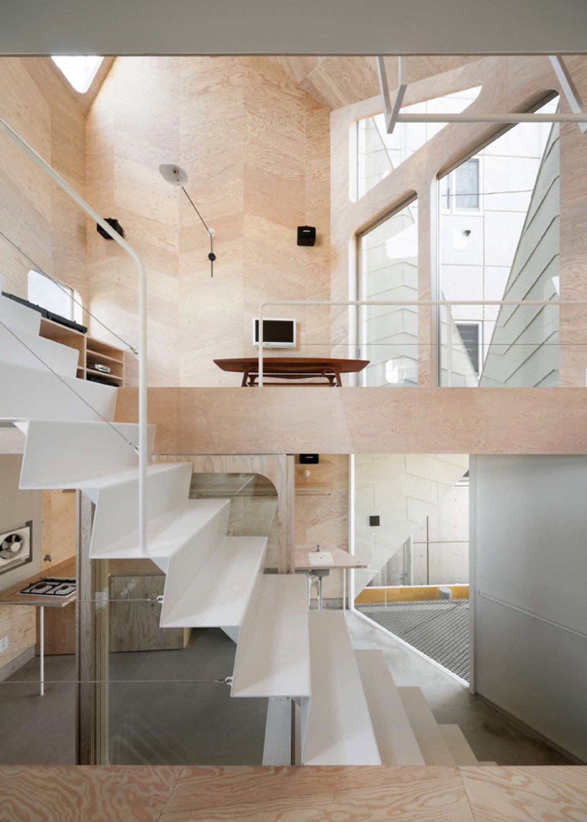 日本东京住宅商铺一体式小型独栋住宅-11