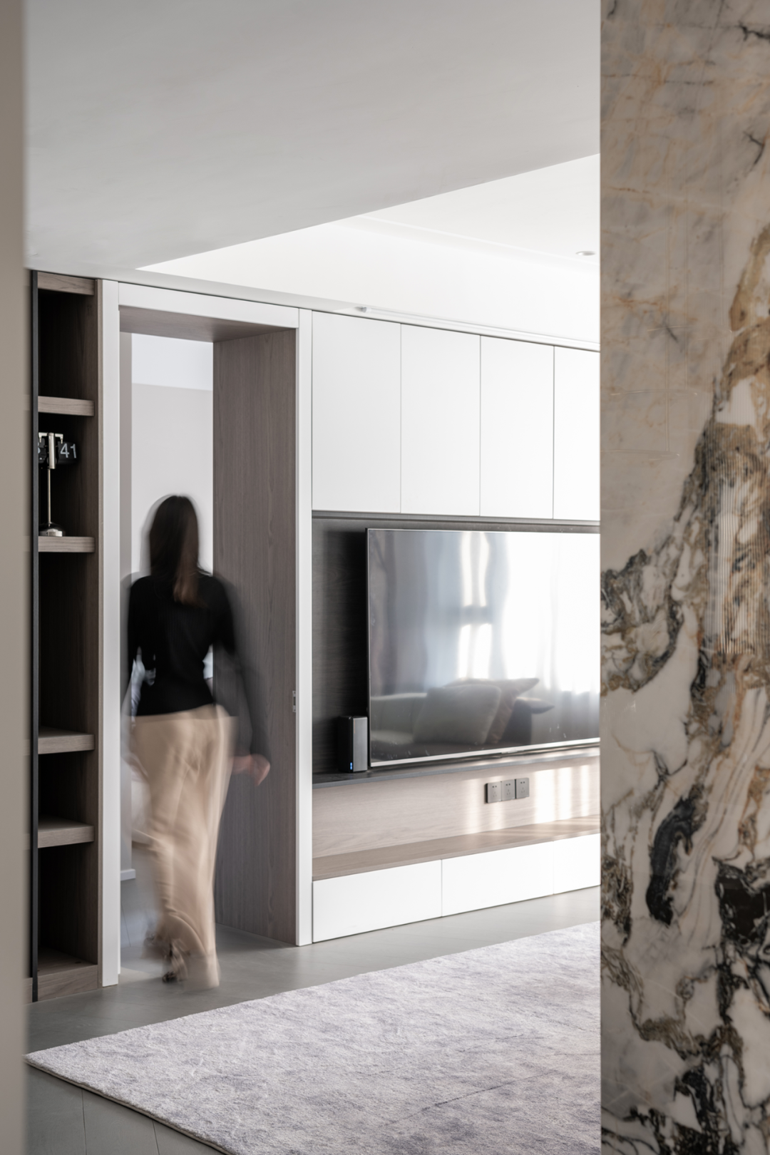 田野伏特加 · 自由风的 160㎡治愈空间设计丨中国天津丨DEEP WHITE-72