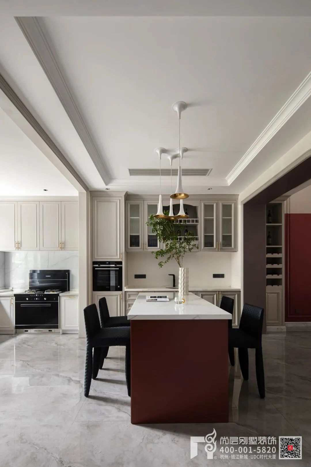 杭州银领时代法式别墅丨中国杭州丨杭州尚层装饰-33