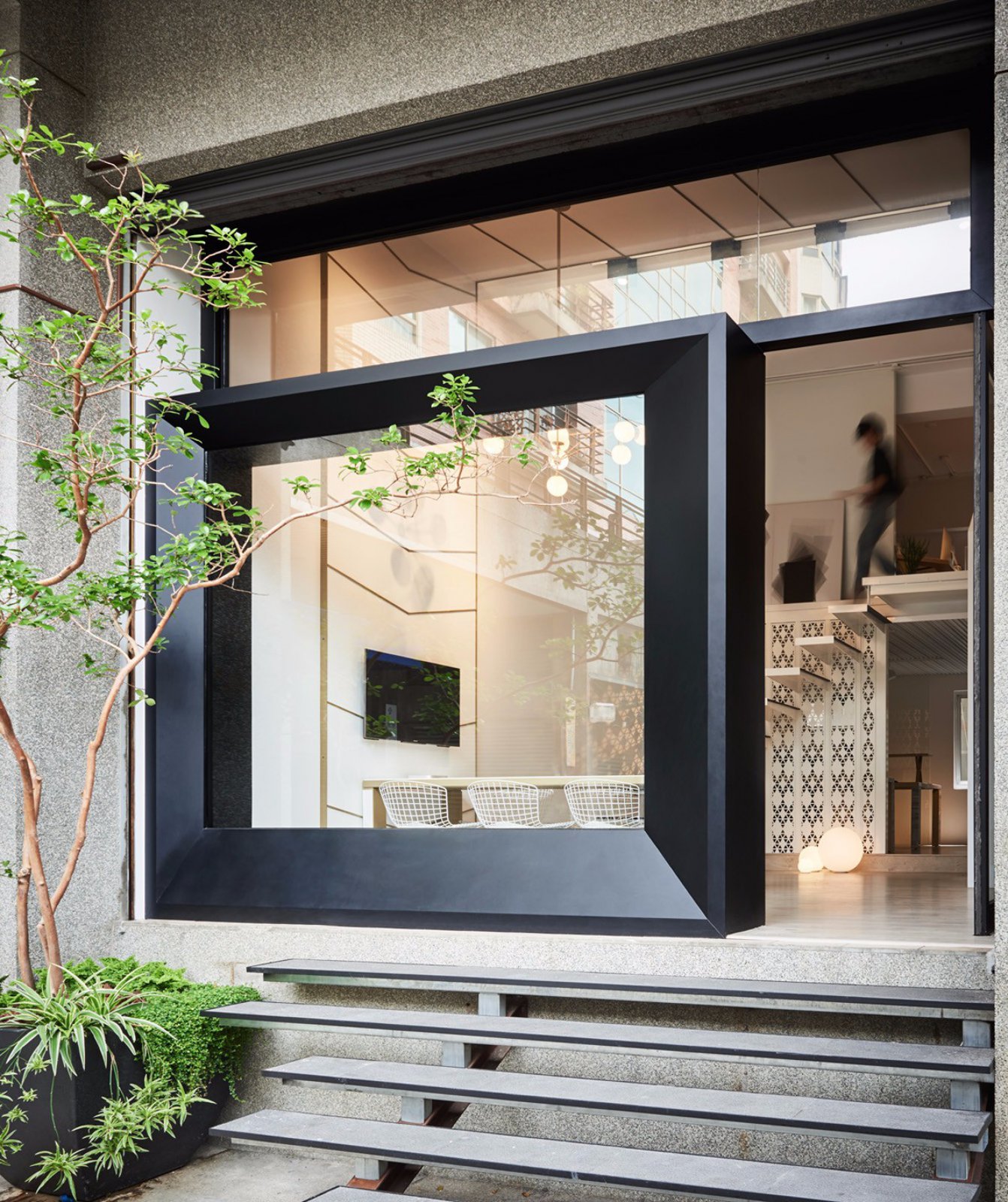 简约风格loft工作室-5