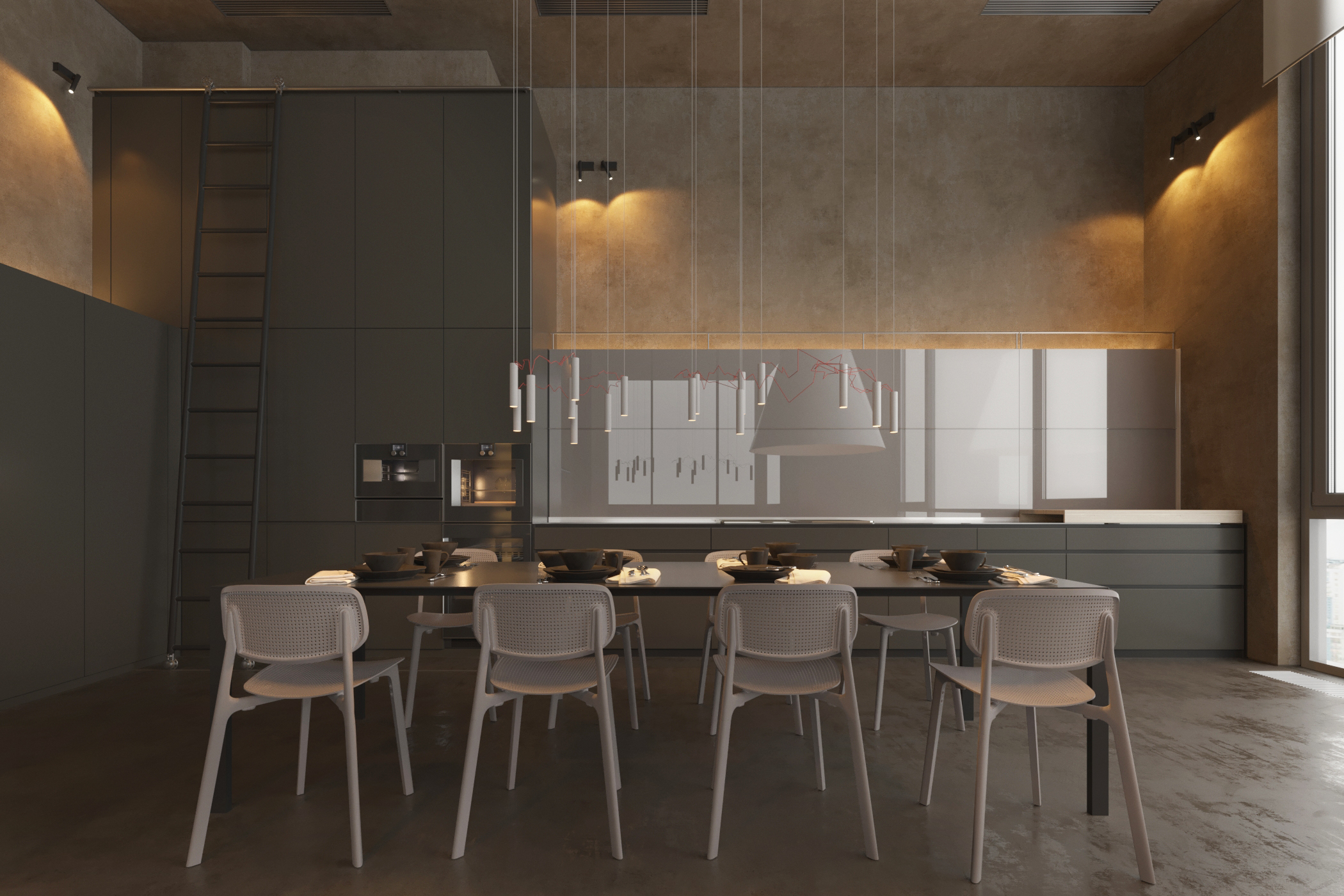 莫斯科 mp2h 公寓,简约现代的设计魅力-7