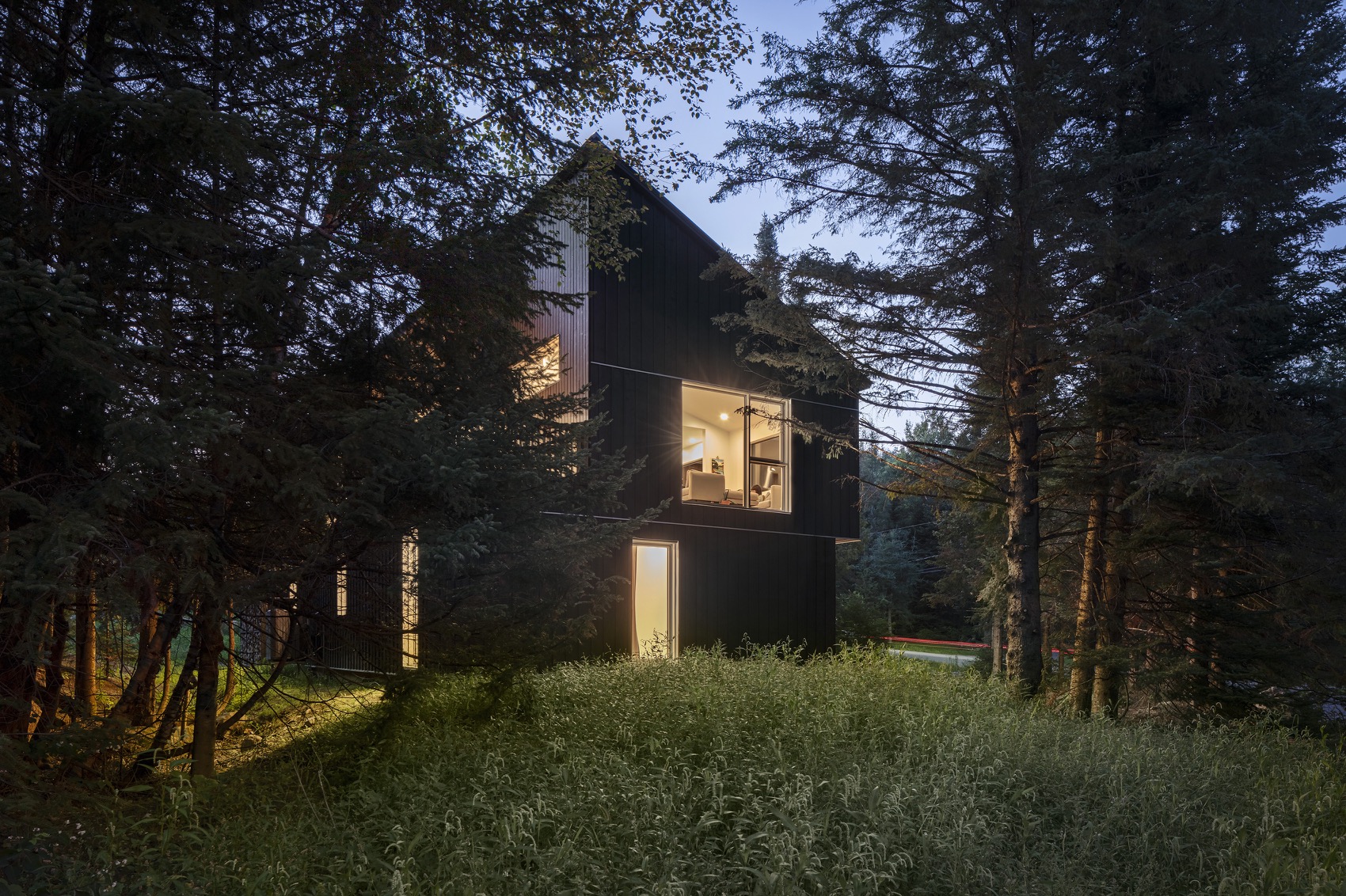 B+L住宅丨加拿大魁北克丨DESK architectes-59