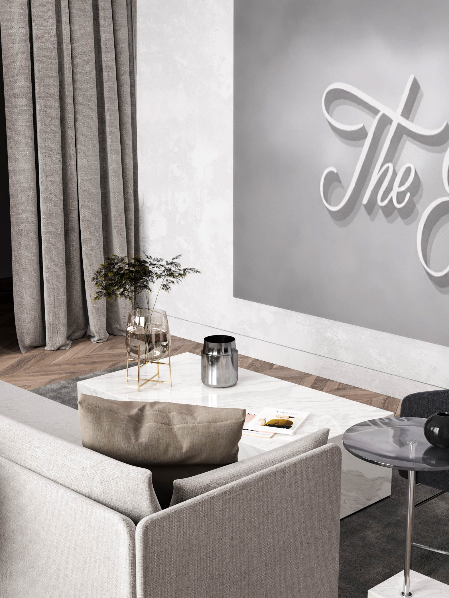 尼卡·布兹科 61 平米简约空间设计-6