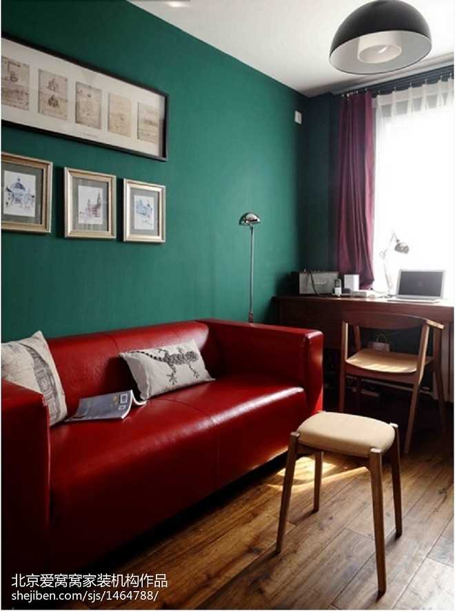 8万元二居90平米装修案例-13