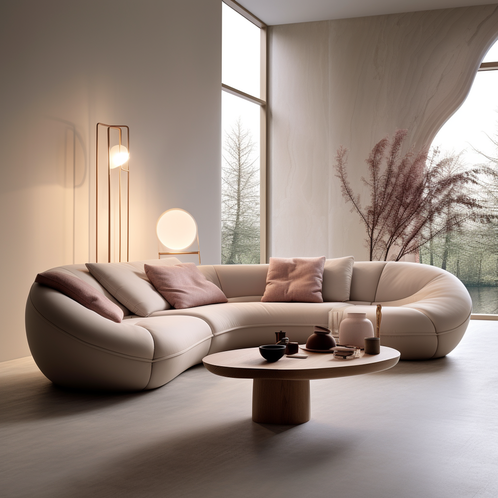 奶油风通透空间-10