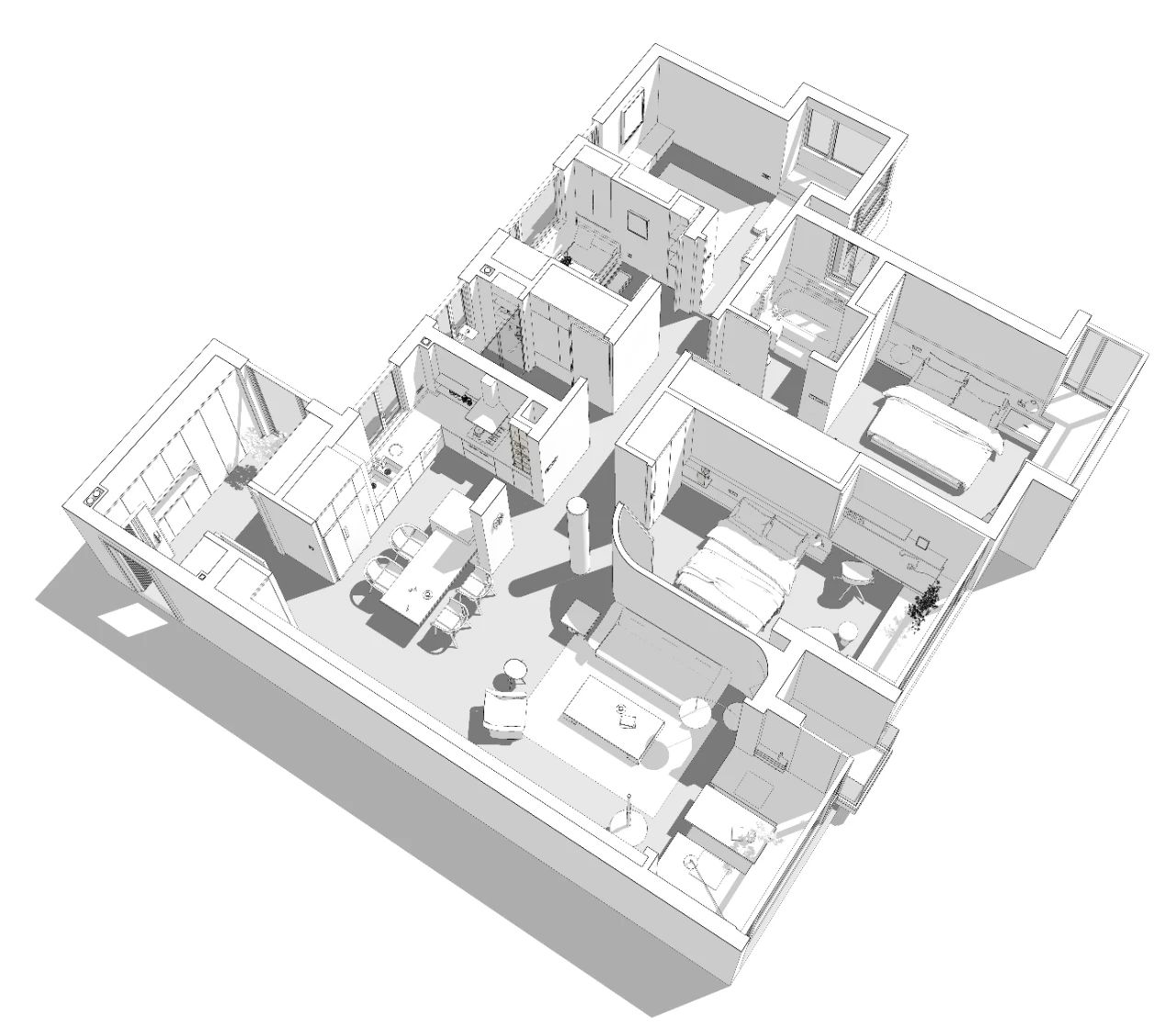 心觅一寓所,净与静丨中国广州丨YU·REN DESIGN-79