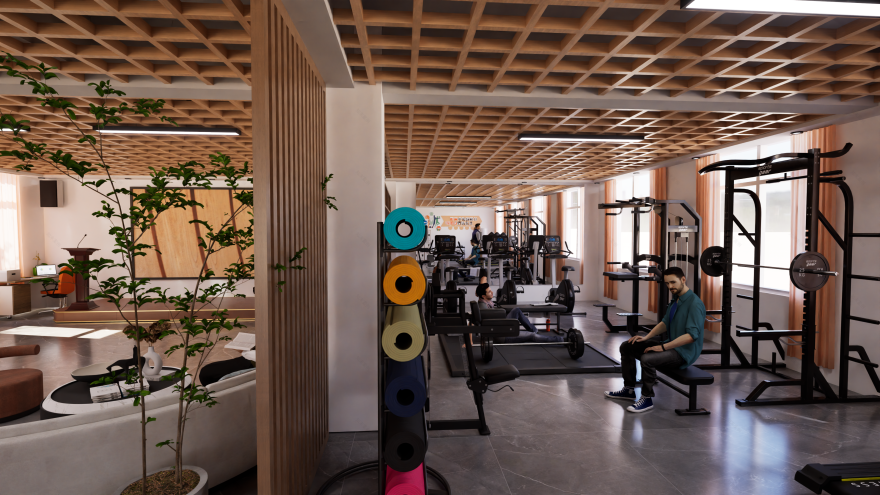 魅力“职工之家”设计 / 健身房-13