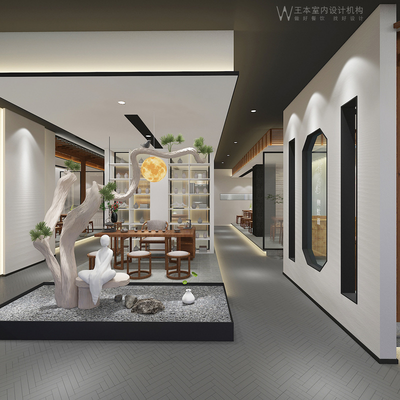 苏式面馆新中式设计丨中国南京丨万中设计王本餐饮空间设计机构-7