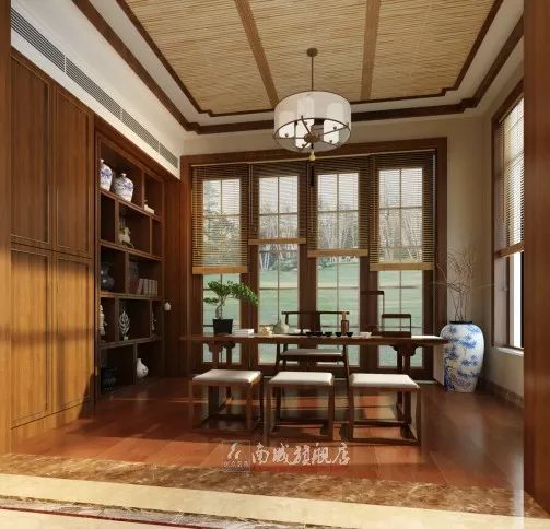 580㎡新中式 | 谭萃明：韵味悠长，灵动十足！-32