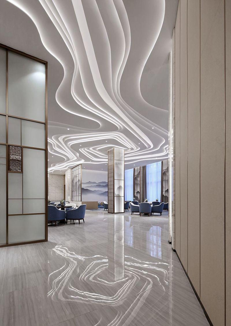 侨信雲起销售中心 | 行云流水般的空间设计-71