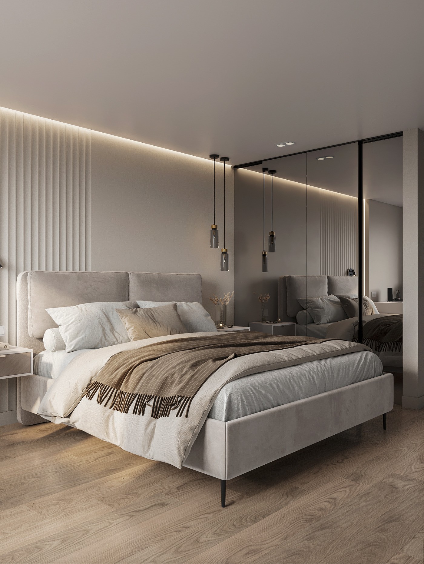 现代舒适简洁空间设计！-10