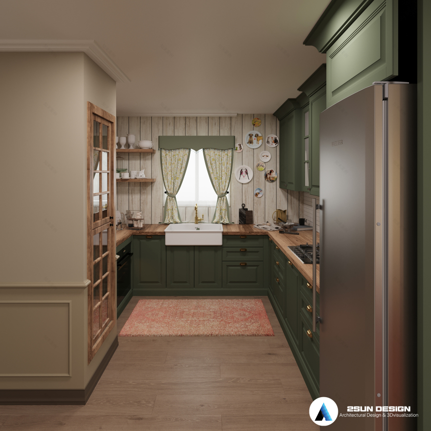 室内房屋;住宅内部(这里Interior House表述不太常见,Interior有内部之意,House是房屋,结合起来大致是上述意思) 丨澳大利亚墨尔本丨2SUN Studio-11