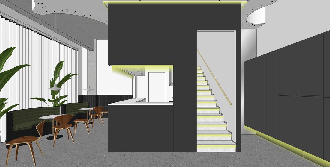 黑色魔方++ 水晶魔方·SA·M 沙龙空间设计-87