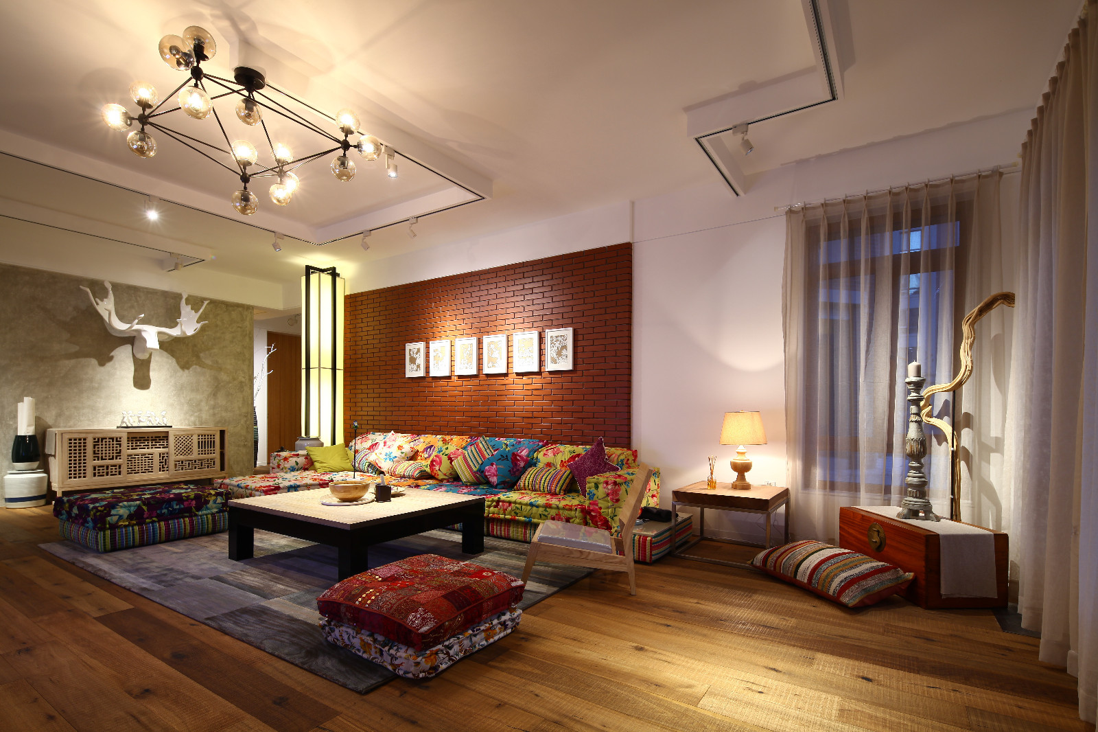 哈尔滨溪树庭院私宅 | 现代简约与自然元素的融合-18