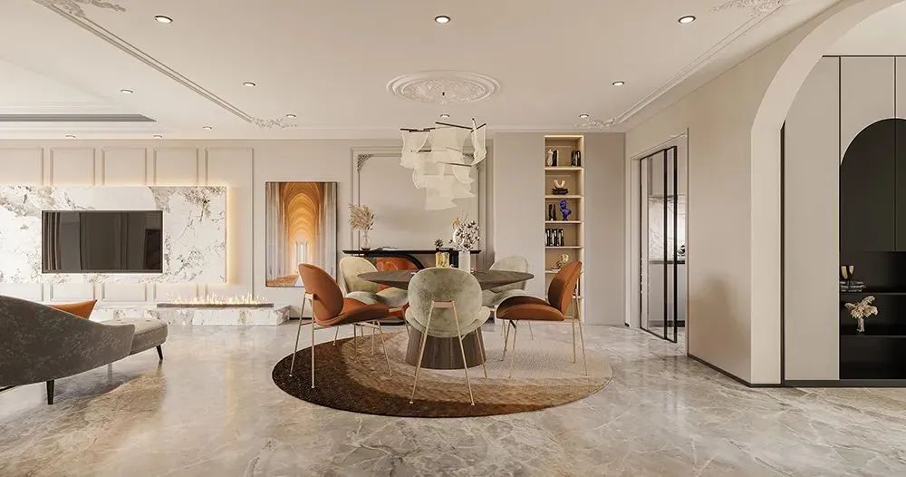 清华西花园法式轻奢风-14