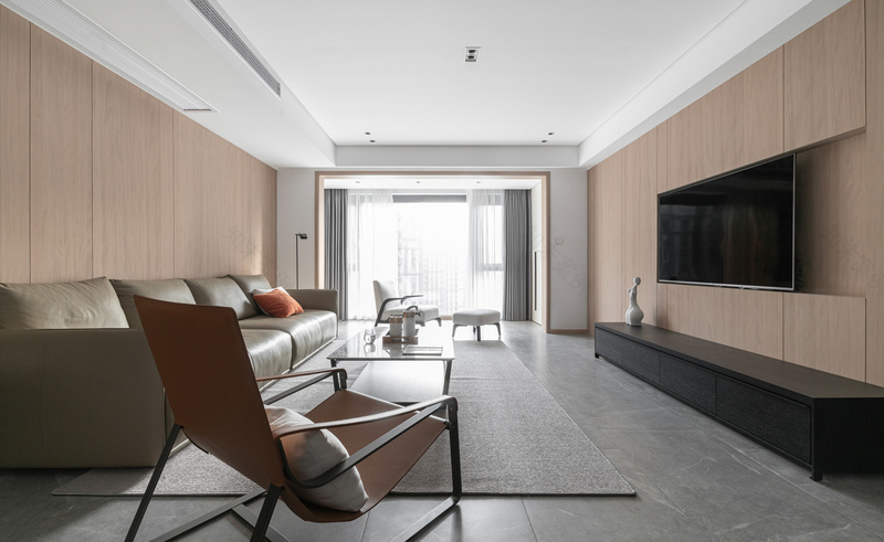 现代极简婚房,大平层里的光线与生活品质-0