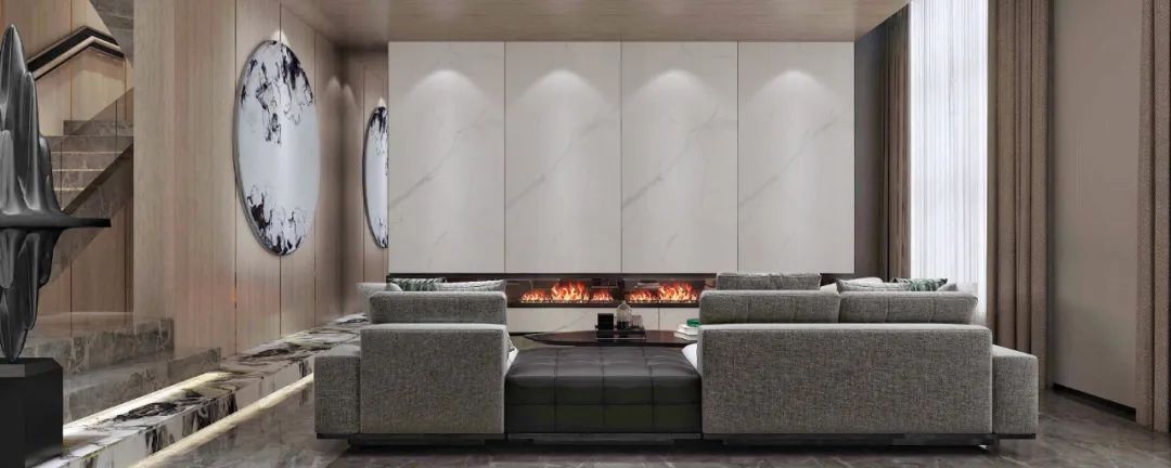 定兴私宅 | 后现代轻奢风格的慢生活空间-39