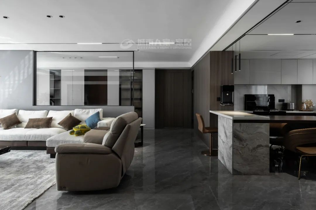 公园华府·现代简约大平层设计丨中国银川丨宁夏城市人家-21