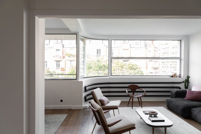 巴黎带埃菲尔铁塔景观公寓翻新丨法国巴黎-44