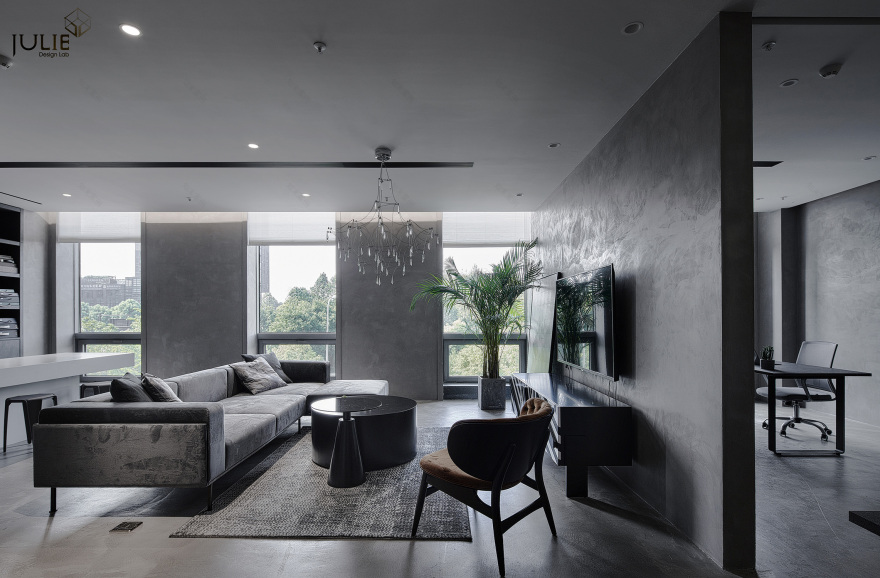 滨江分公司打造高级灰神秘空间-7