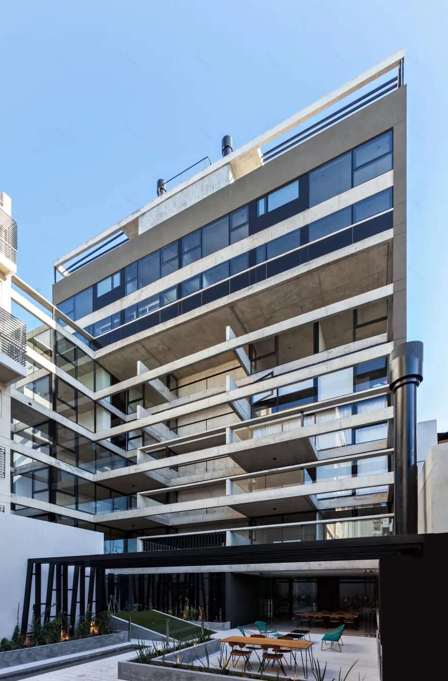 阿根廷布宜诺斯艾利斯“静谧树影”办公公寓楼-7