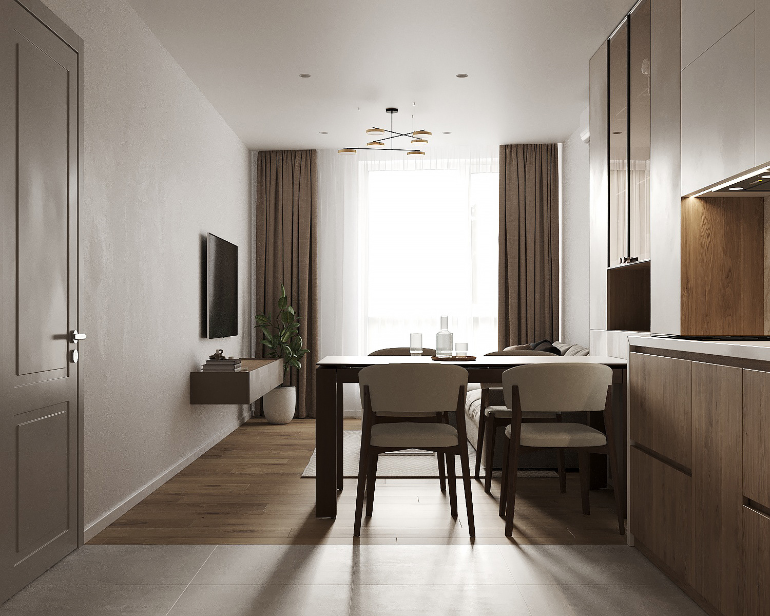 公寓简约室内设计丨乌克兰利沃夫-13
