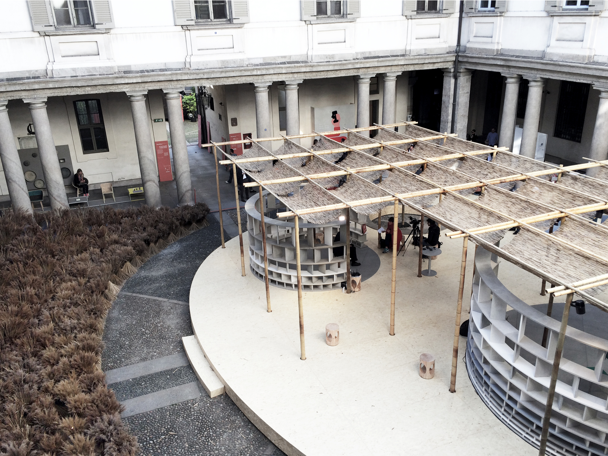 米兰古堡中的非洲村落 | Kéré建筑事务所 Courtyard Village-2