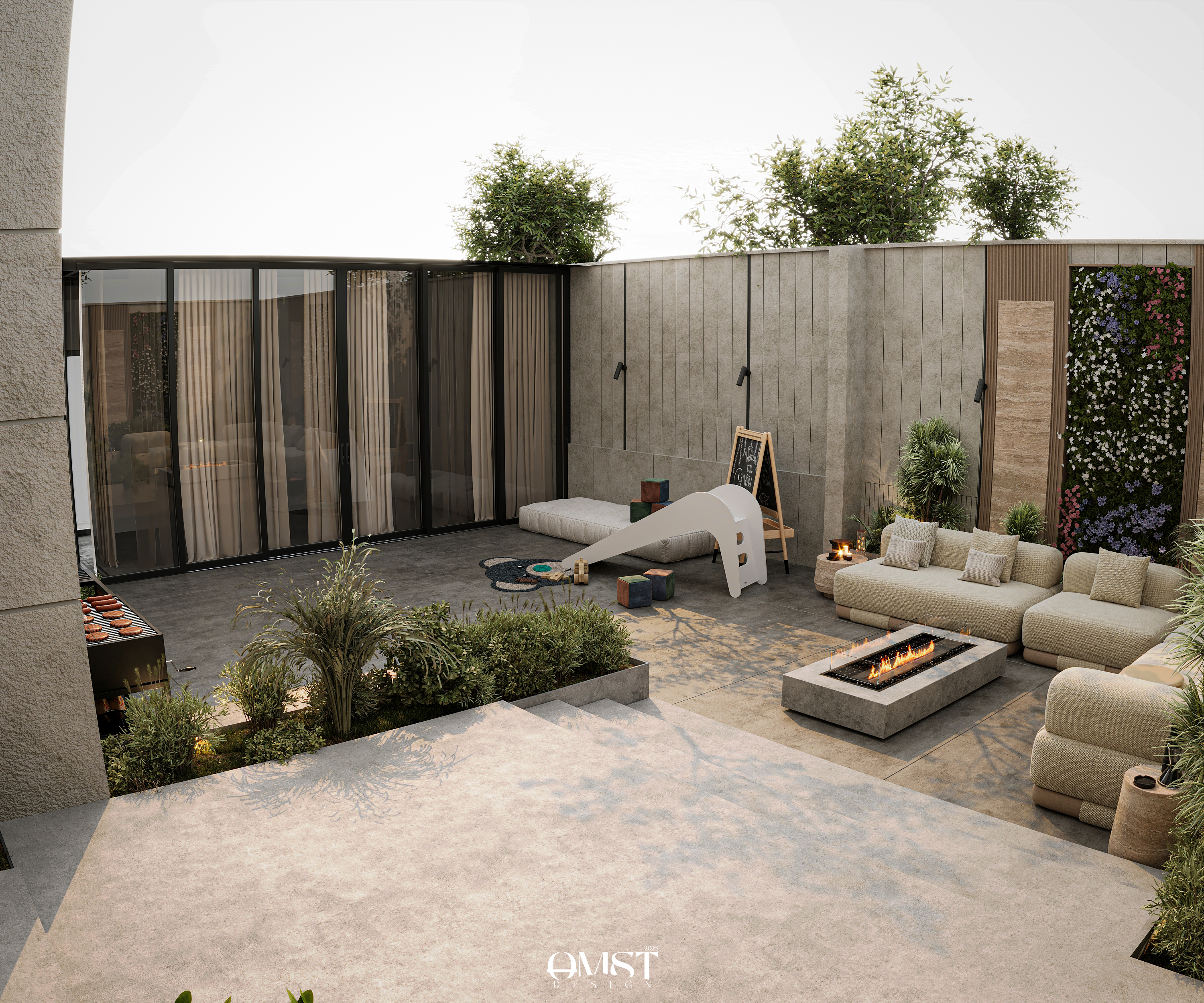 屋顶生活丨沙特阿拉伯吉达丨OMST DESIGN-11