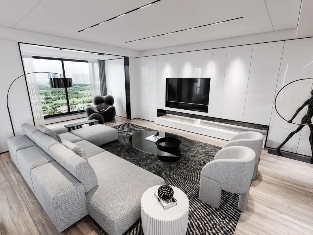 《夏之海》 | 运动风黑白灰空间,展现现代生活态度-15