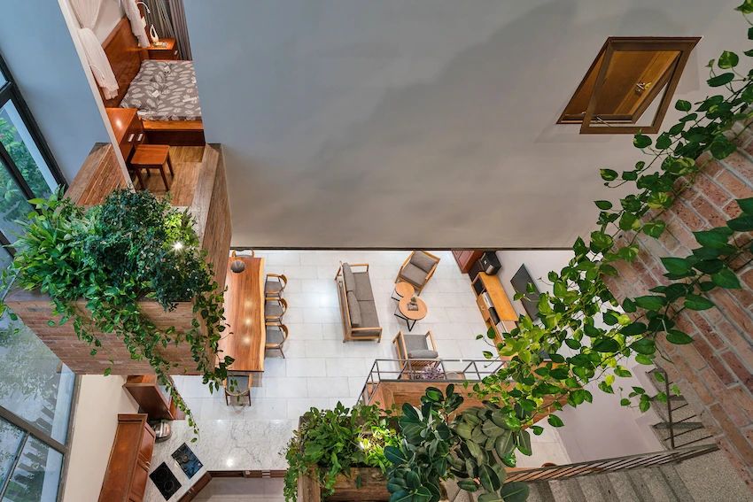 在屋顶盖一座公园,越南450㎡错层别墅!-8