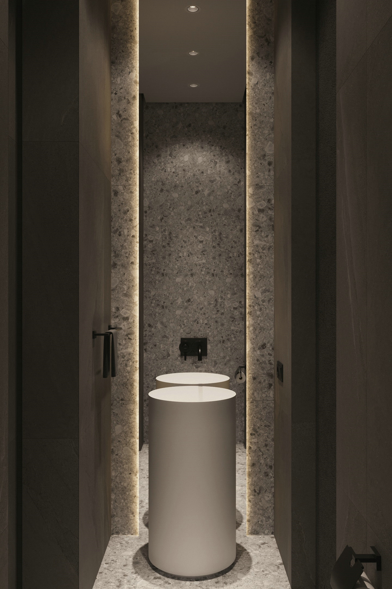 深色系公寓设计-15