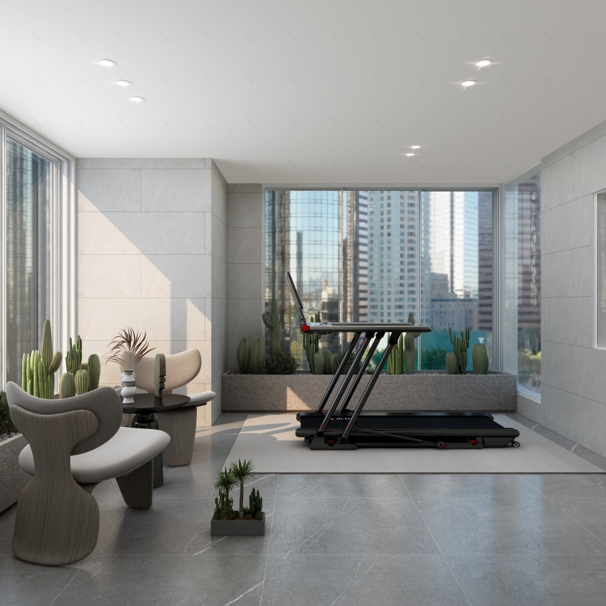 意式极简别墅-16