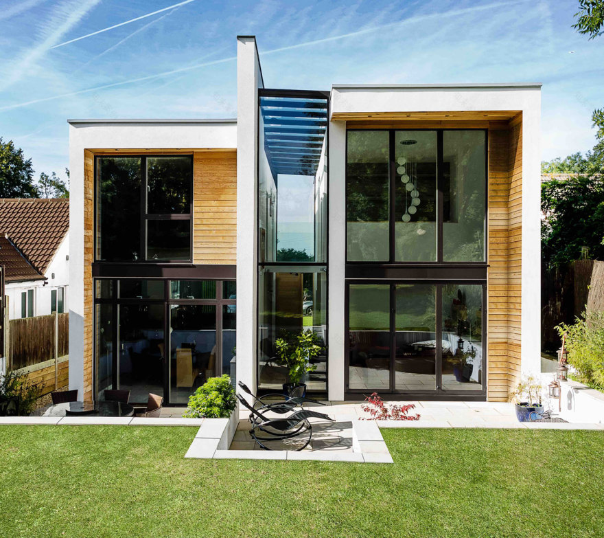 英国 Reculver 包裹屋 | 现代木质生活空间-6