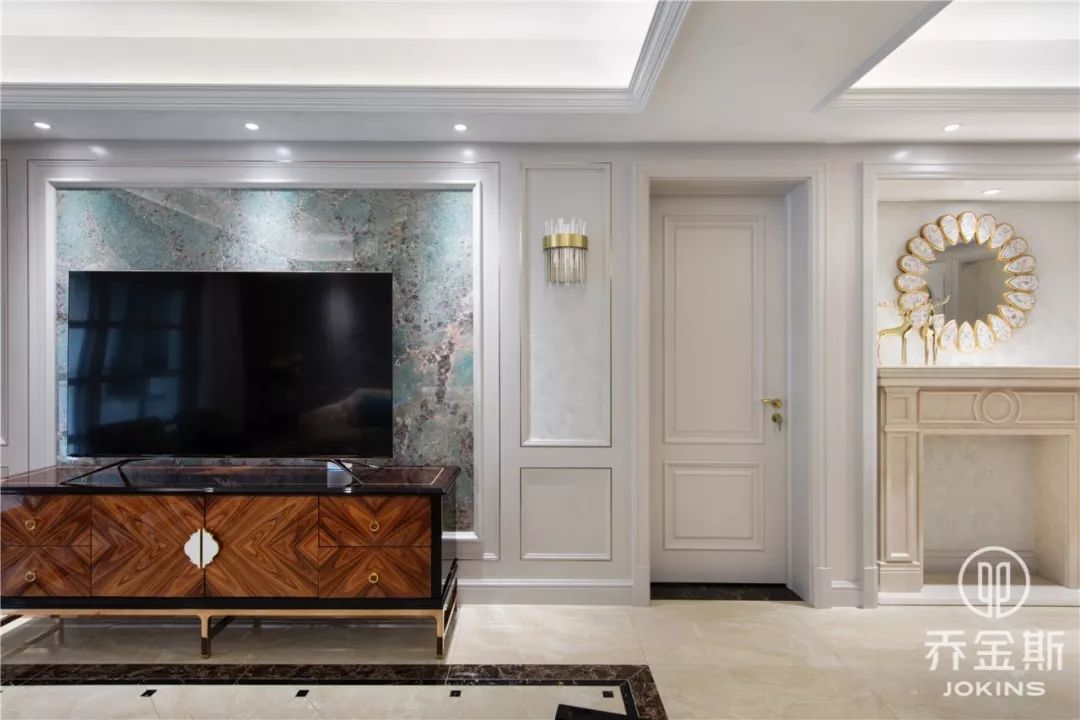 常州九洲新世界花苑美式轻奢套间设计-24