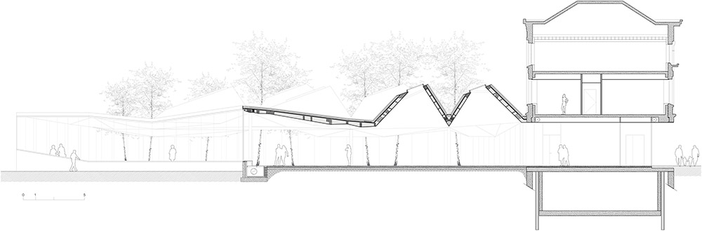 法国 La Madeleine 媒体图书馆,工业风与温暖环境的完美融合-16
