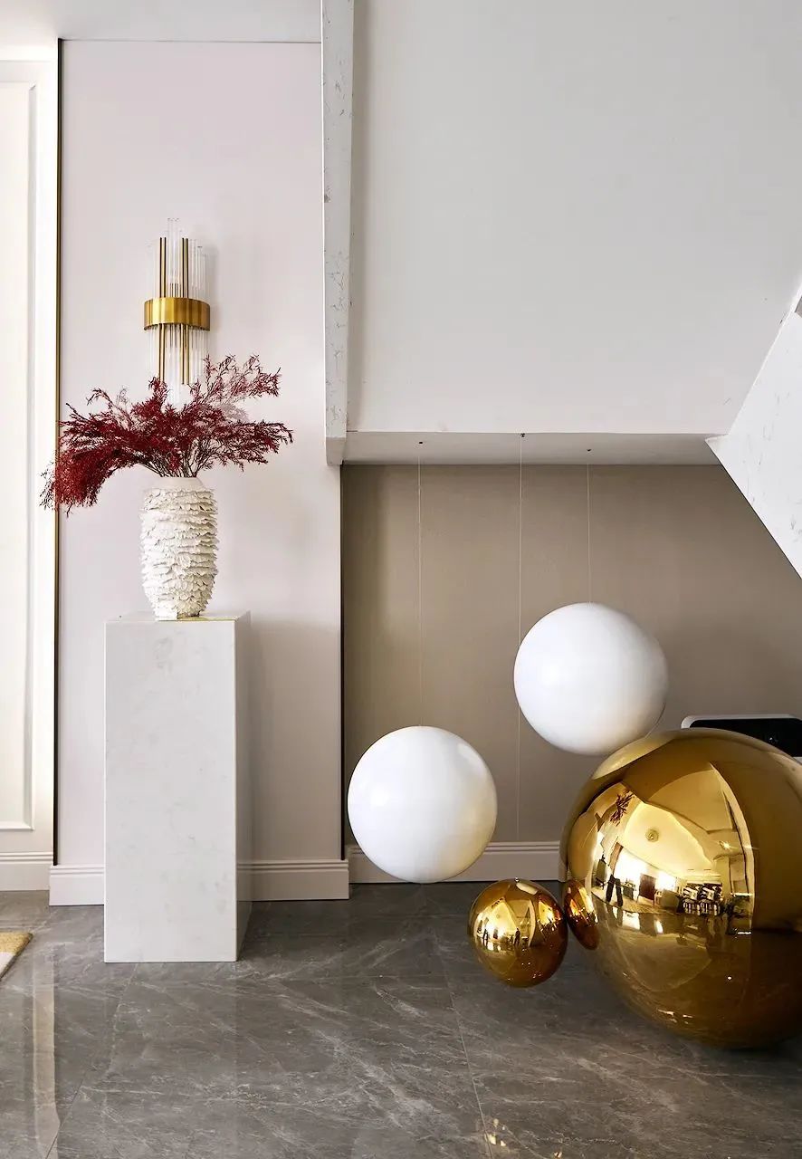 铜川绿地不夜城叠墅样板间丨中国铜川丨上海栖丞室内设计工程有限公司-37