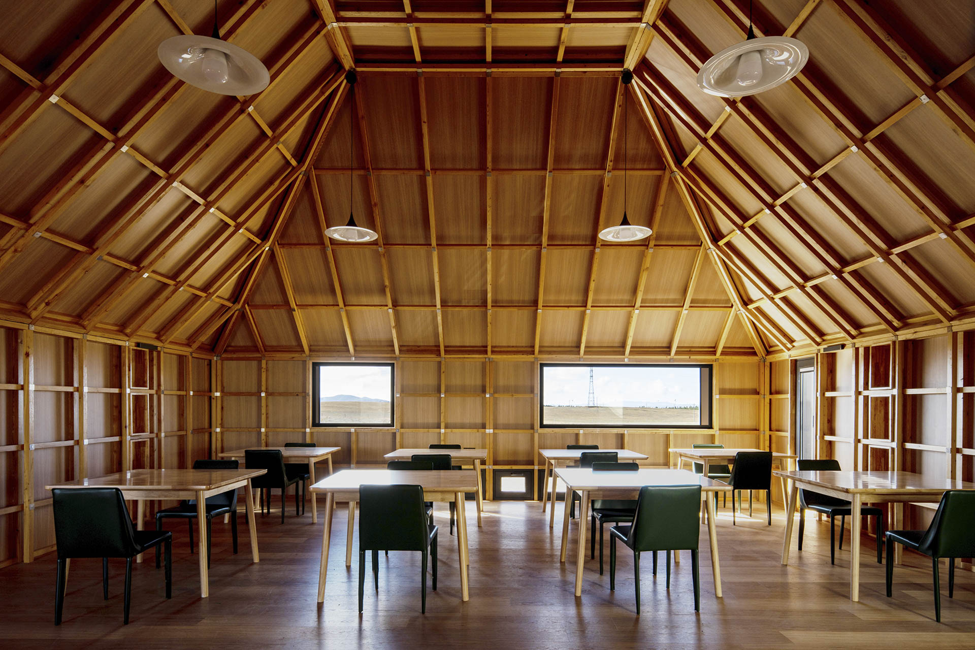 郑·iangbaiqi草原社区中心丨蒙古丨Ger Atelier,内蒙古宏大建筑设计公司-14