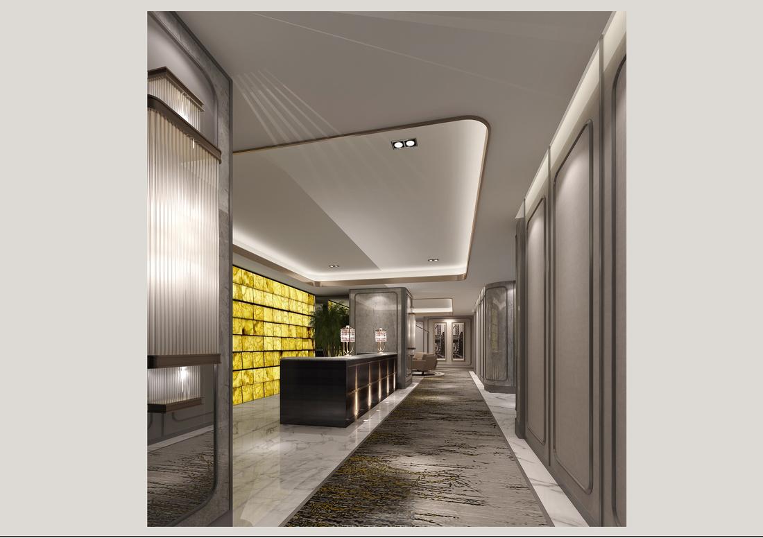 
办公空间，艺术会所，港派设计 -5