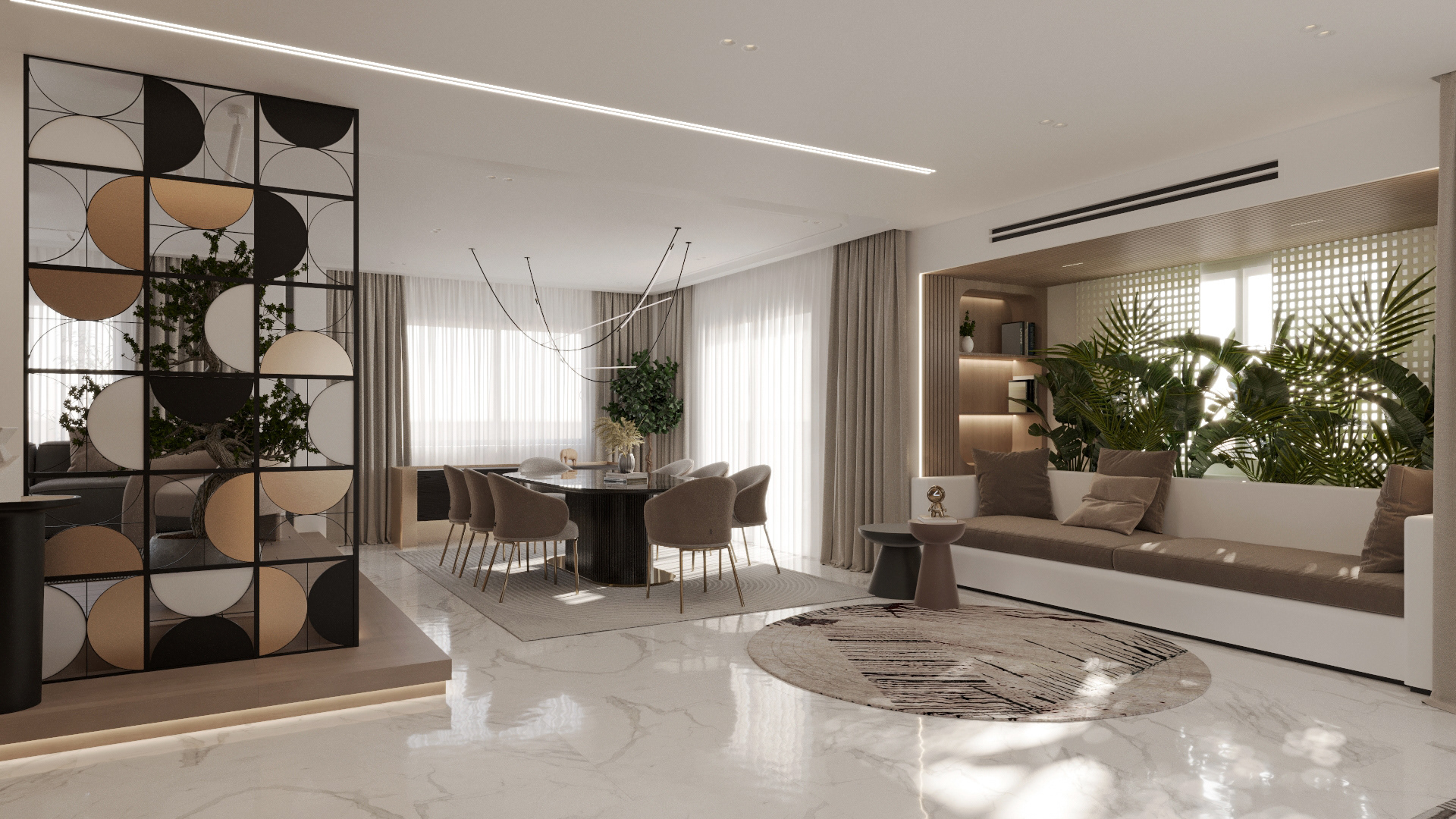 港湾·陆·豪华住宅丨Egypt丨MYS Architects-36