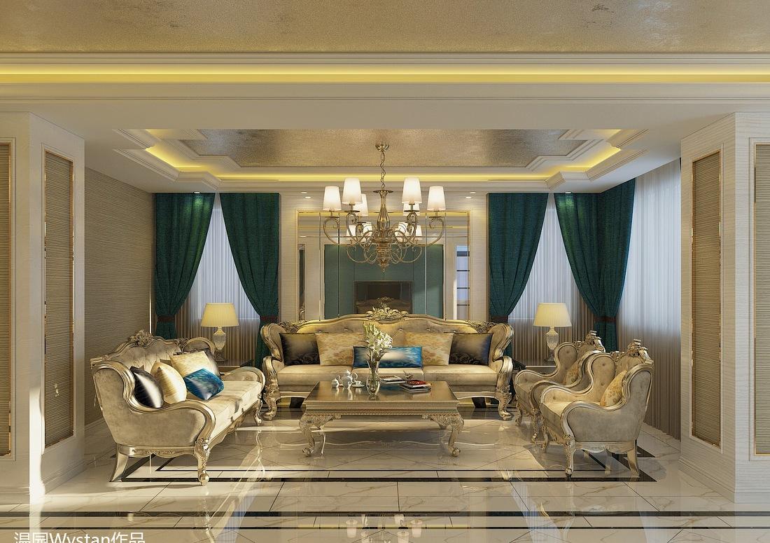 阳光尚城法式家居设计-8