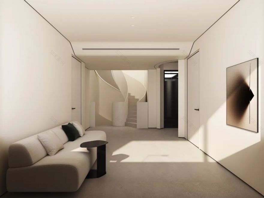 杭州某私宅 · 极简主义的诗意空间丨中国杭州丨OTL 本体建筑空间设计-23