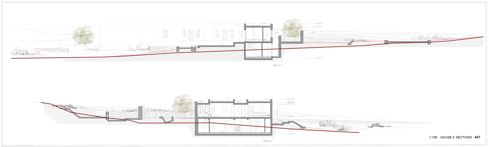 围绕恢复建筑和自然地形关系展开的海边民宿设计丨戈者设计-20