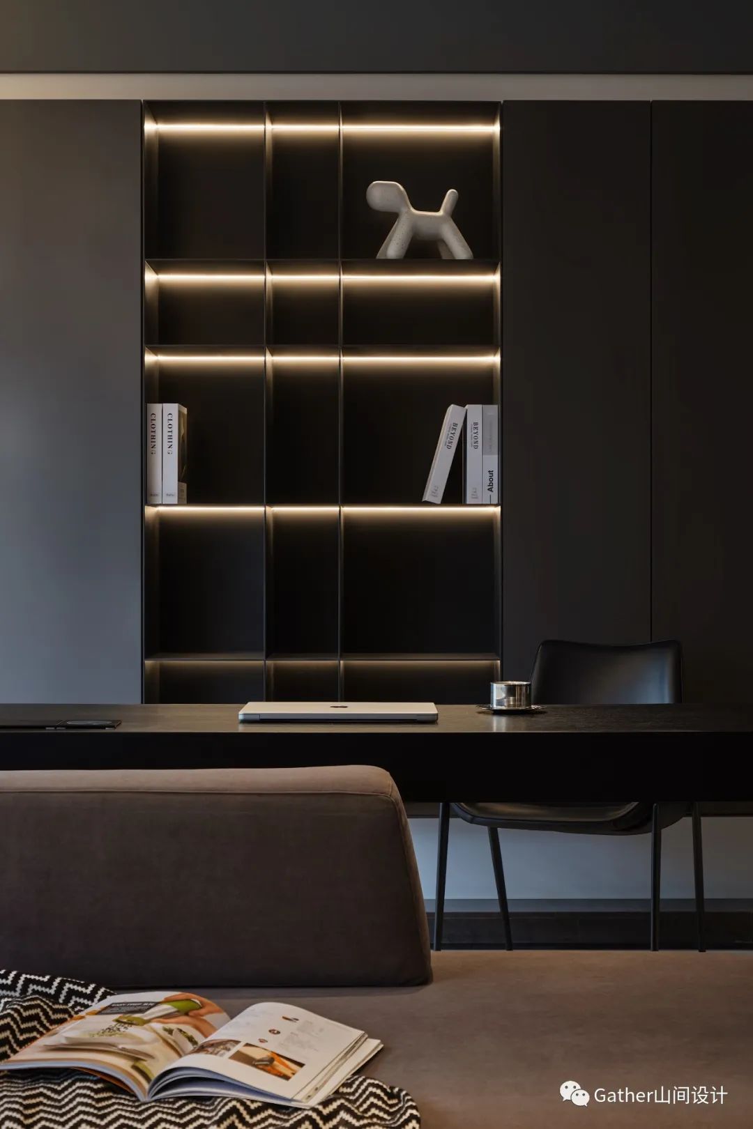 流动的时光 · 浙江桃花源现代黑白灰设计丨中国浙江丨Gather·山间设计-11