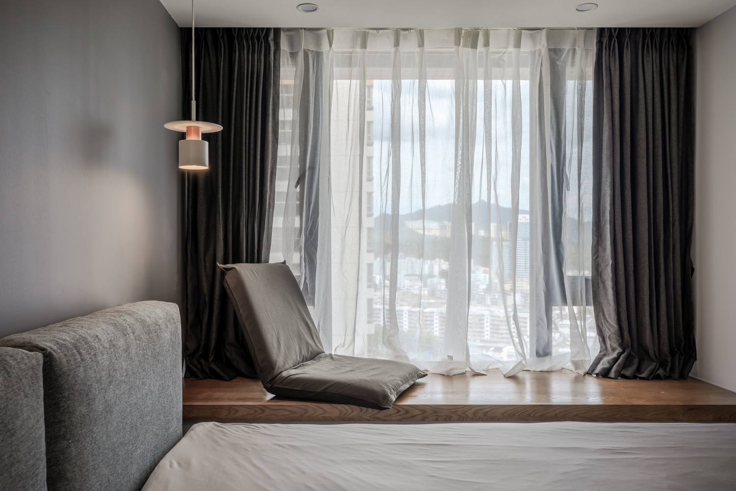 秋日暖阳 · 小户型高级灰设计-45